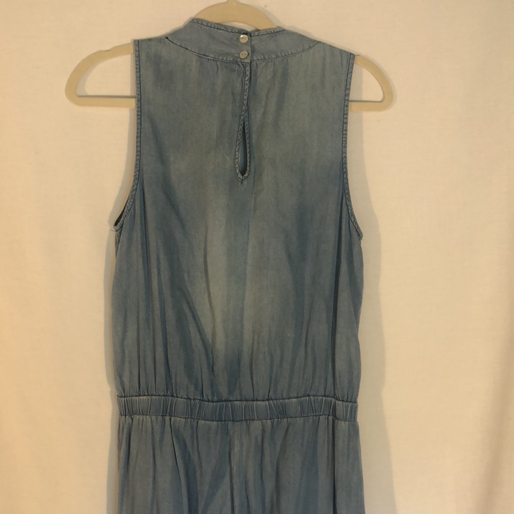 Umgee Denim Chambray Jumpsuit - image 4